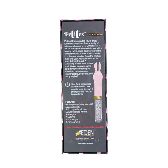 Вібратор, рожевий Petites Lil' Cottontail Vibrator Pink