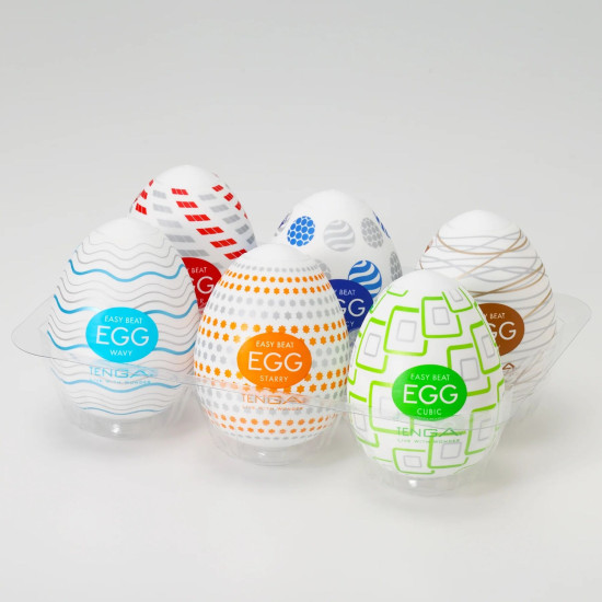 Набір яєць мастурбаторів Tenga Egg Variety Pack - Standard, 6 шт
