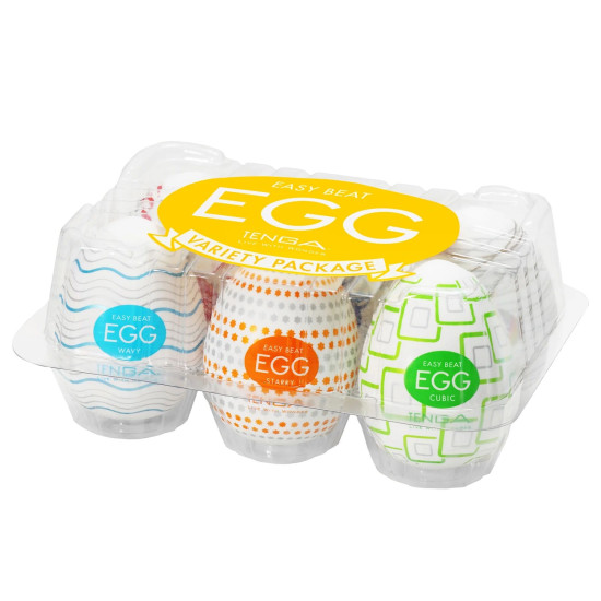 Набір яєць мастурбаторів Tenga Egg Variety Pack - Standard, 6 шт