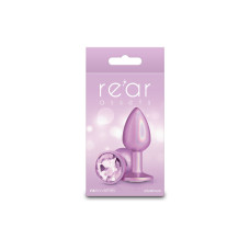 Анальна пробка, рожева, переливчаста рожева основа NS Novelties Rear Assets - Iridescent Pink - Pink, S