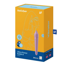 Смарт-мінівібратор, ліловий Satisfyer Ultra Power Bullet 8 Lilac