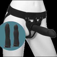 Набор для страпона, черный Doc Johnson Body Extensions - BE Ready - Black (мятая упаковка)