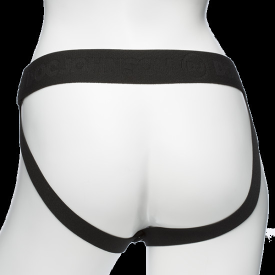 Набор для страпона, черный Doc Johnson Body Extensions - BE Ready - Black (мятая упаковка)