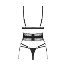 Комплект білизни Obsessive Lobellis 3-Pcs Set, M/L