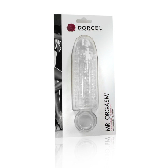 Насадка на член з кільцем для мошонки і рельєфною стимуляцією Dorcel Mr. Orgasm