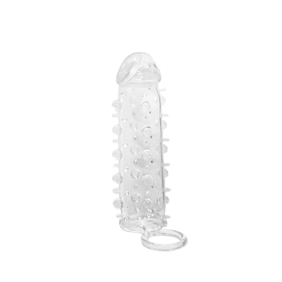 Насадка на член з кільцем для мошонки і рельєфною стимуляцією Dorcel Mr. Orgasm