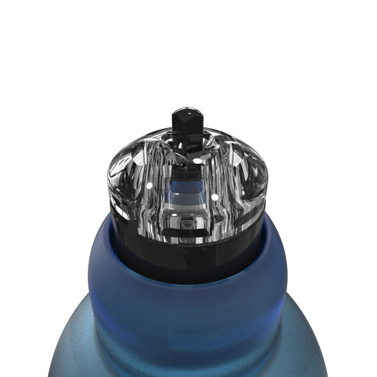 Гидропомпа для члена длиной от 12,5 до 18 см, диаметр до 5,5 см, синяя Bathmate Hydromax 7 WideBoy Blue, X30