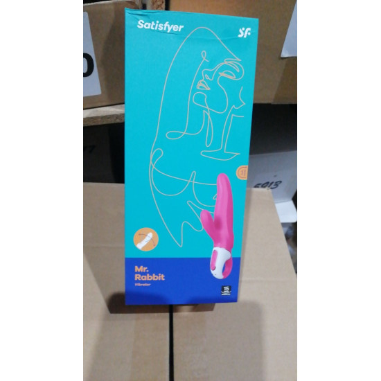 Потужний вібратор-кролик Satisfyer Vibes Mr. Rabbit (пом'ята упаковка!!!)