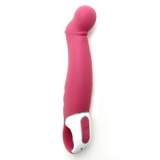 Вибратор мощный с гибким стволом, литой силикон Satisfyer Vibes Petting Hippo