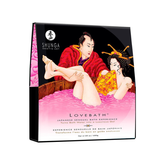 Гель для ванни, робить воду ароматним желе зі SPA ефектом Shunga Lovebath Dragon Fruit, 650 g