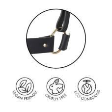 Чокер с кисточками, черный Bijoux Indiscrets Maze Tassel Choker Black
