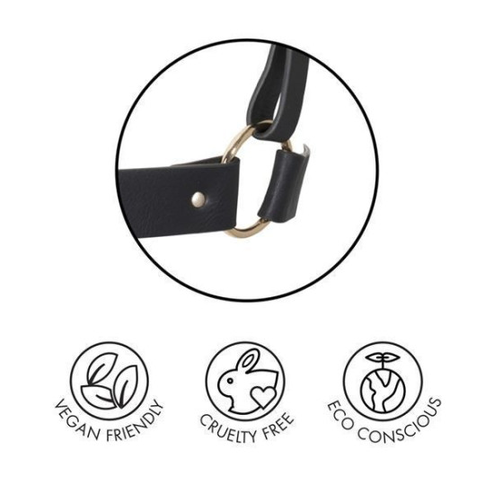 Чокер с кисточками, черный Bijoux Indiscrets Maze Tassel Choker Black