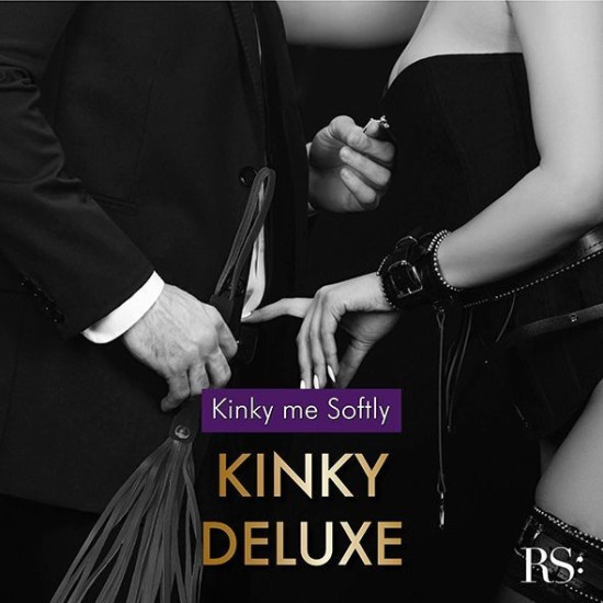 Подарочный БДСМ набор из 8 аксессуаров, черный RIANNE S Kinky Me Softly Black