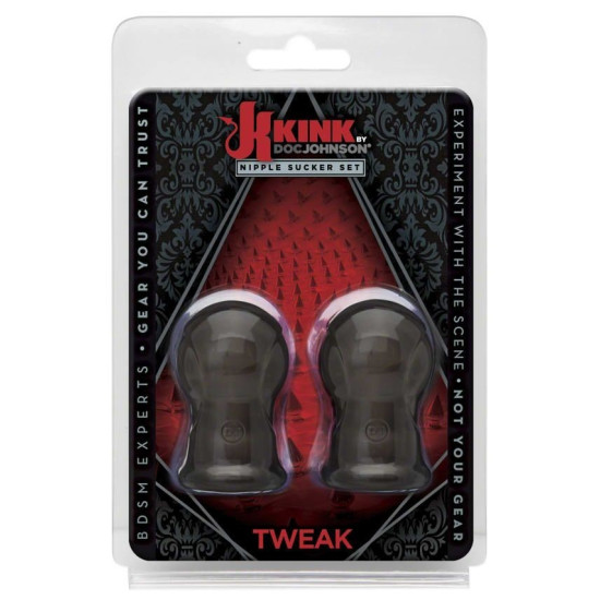 Присоски для сосков Doc Johnson Kink Tweak Nipple Sucker Set