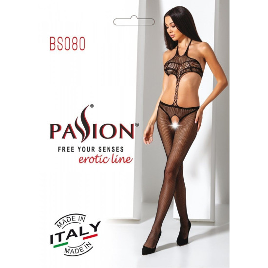 Бодистокинг, чёрный Passion BS080 Black