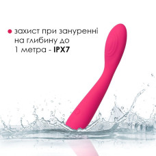 Вібратор для клітора і точки G, червоний Svakom Iris Plum Red