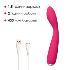 Вібратор для клітора і точки G, червоний Svakom Iris Plum Red