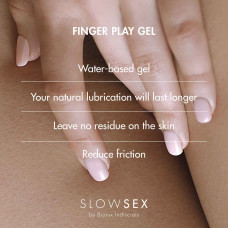 Змазка для клітора і мастурбації Bijoux Indiscrets Slow Sex Finger Play Gel, 30 ml