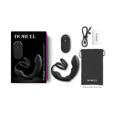 Масажер простати з ерекційним кільцем і пультом ДУ Dorcel P-Ring