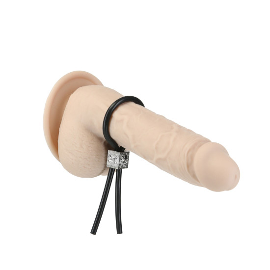 Регулируемое эрекционное кольцо-лассо Lux Active Tether Adjustable Silicone Cock Tie
