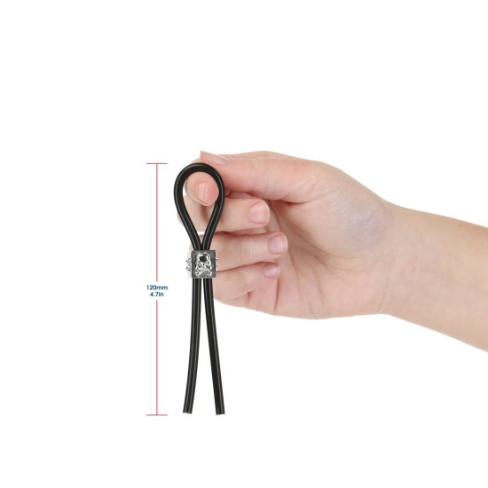 Регулируемое эрекционное кольцо-лассо Lux Active Tether Adjustable Silicone Cock Tie