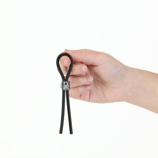 Регулируемое эрекционное кольцо-лассо Lux Active Tether Adjustable Silicone Cock Tie