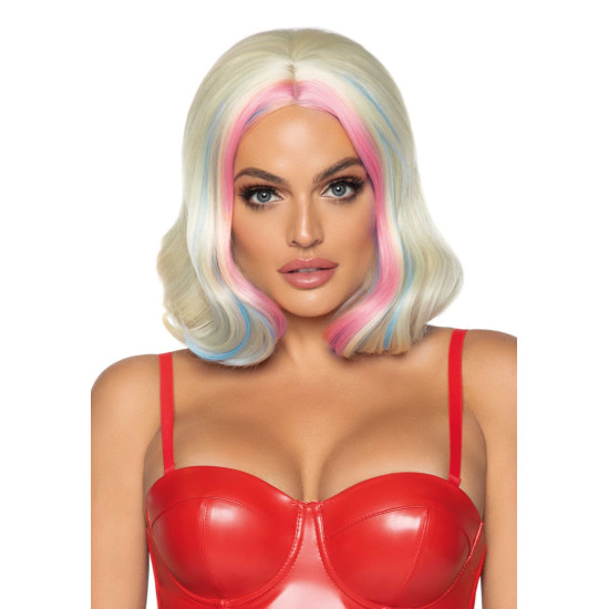 Перука Харлі Квінн, коротка, 36 см Leg Avenue Harley Wavy Bob Wig