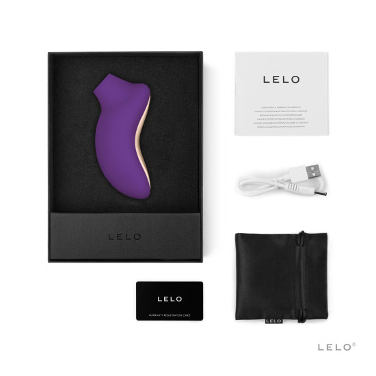 Звуковой стимулятор клитора с 12 режимами, фиолетовый LELO SONA 2 Purple