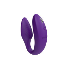 Вибратор с управлением для двоих и анатомичной формой, фиолетовый We-Vibe Sync 2 Purple