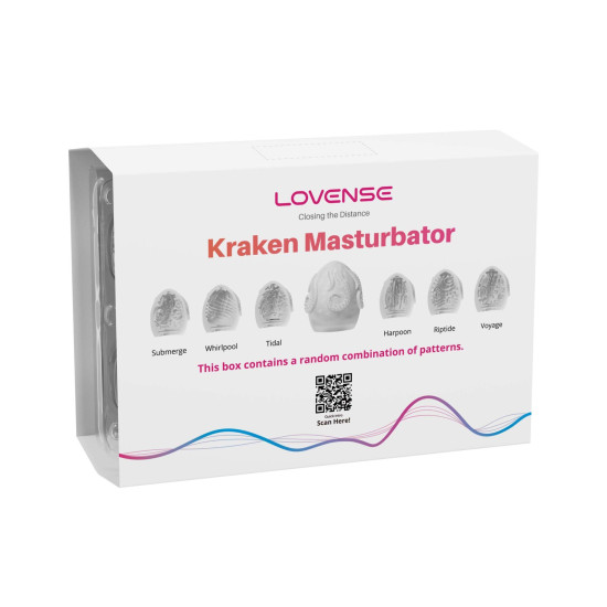 Набор мастурбаторов-яиц с разной текстурой (6 штук) Lovense Kraken Masturbator Egg Box