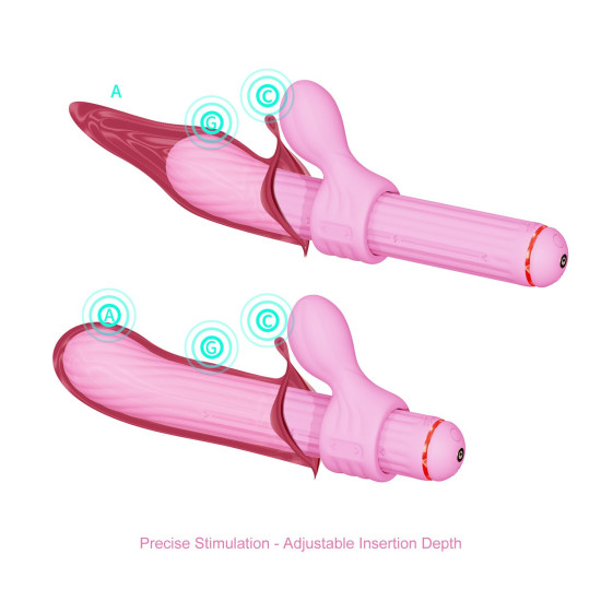Вибратор для точки G, розовый Otouch Magic Stick S1 Plus Pink