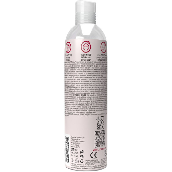 Їстівна змазка для оральних пестощів зі смаком полуниці Wet Oral Play Strawberry, 118 ml