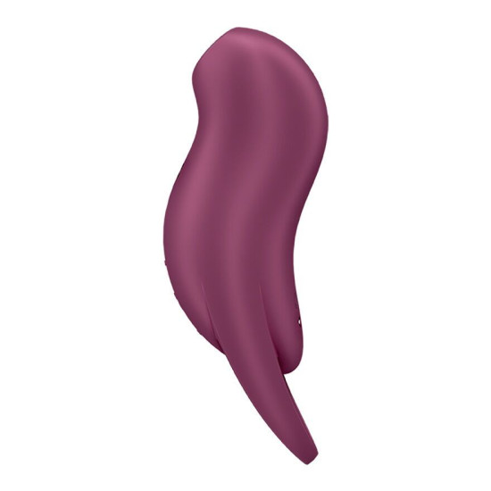 Вакуумний кліторальний стимулятор з вібрацією, фіолетовий Satisfyer Pocket Pro 1 Purple