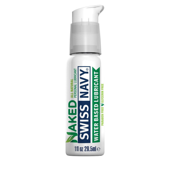 Лубрикант на водной основе для чувствительной кожи Swiss Navy NAKED All Natural, 29.5 ml