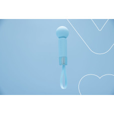Мини-вибромассажер, синий FairyGasm Pearlstasy Blue