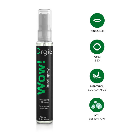 Спрей для орального сексу з охолоджуючим ефектом Orgie Wow!, 10 ml