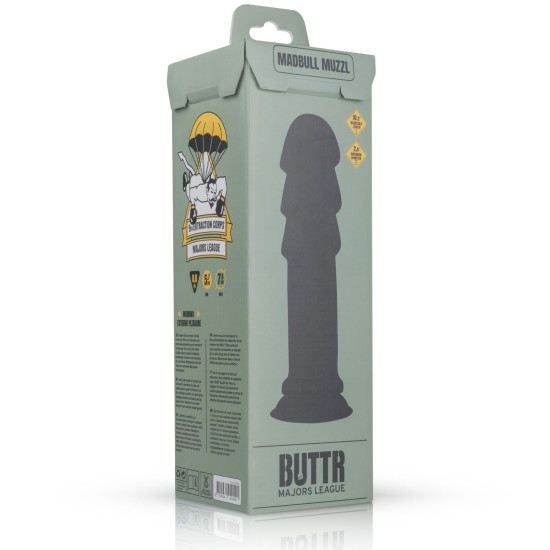 Анальна пробка BUTTR MadBull Muzzl XXL Dildo
