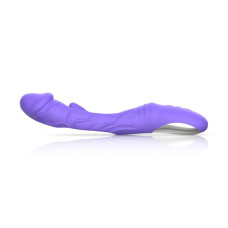Вібруючий фалоімітатор зі стимуляцією точки G Good Vibes Only Flax Vibrating Dildo With G-Spot Stimulator