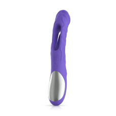 Вібруючий фалоімітатор зі стимуляцією точки G Good Vibes Only Flax Vibrating Dildo With G-Spot Stimulator