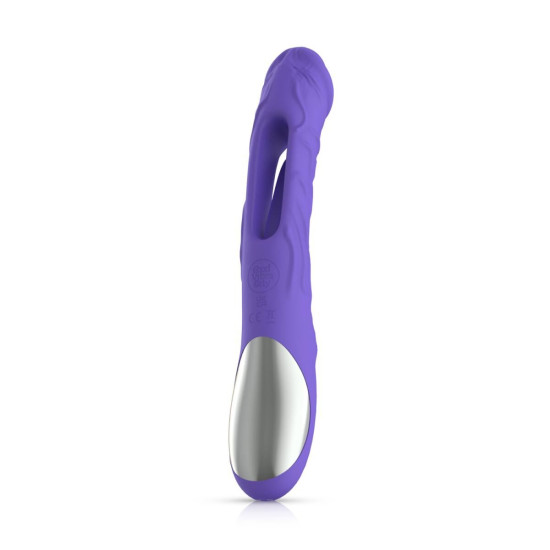 Вибрирующий фаллоимитатор со стимуляцией точки G Good Vibes Only Flax Vibrating Dildo With G-Spot Stimulator