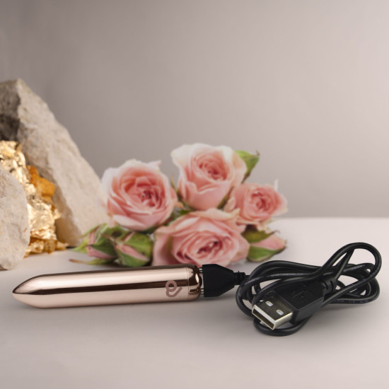 Віброкуля, 16 режимів, золотиста Rocks Off Bullet Golden Rose 16 Settings