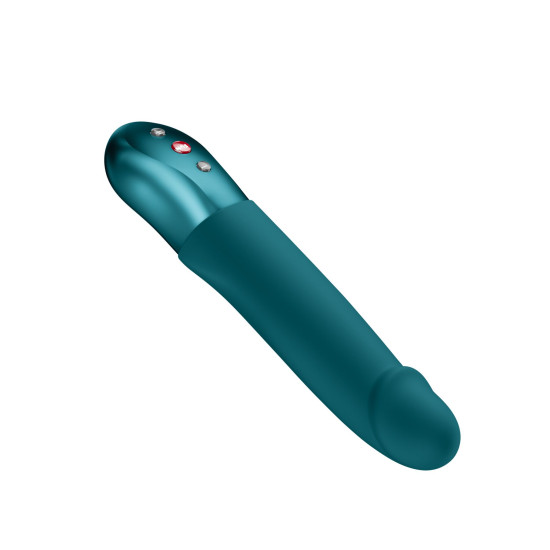 Перезаряжаемый пульсатор, 10 режимов, темно-зеленый Fun Factory Stronic Real Bottle Green
