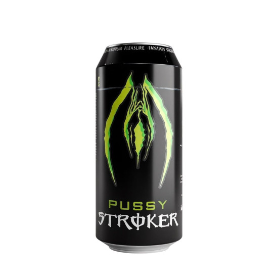 Мастурбатор вагіна в банці енергетика Alive Pussy Stroker Monster