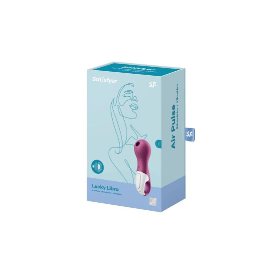 Вібромасажер з вакуумною стимуляцією Satisfyer Lucky Libra