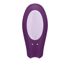 Смарт-вибратор для пар Satisfyer Double Joy Violet (мятая упаковка!!!)