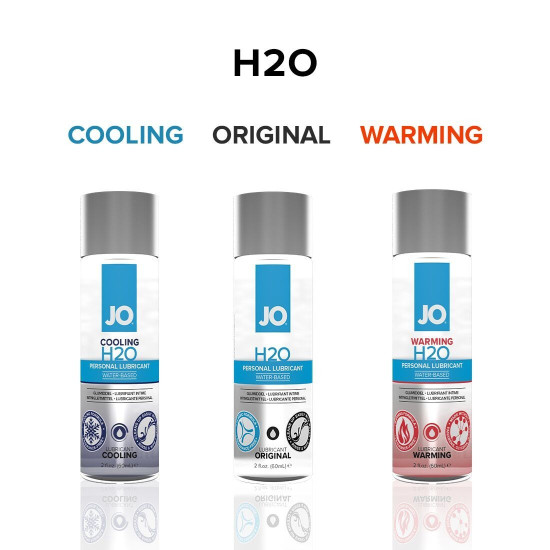 Змазка для сексу на водній основі з рослинним гліцерином JO H2O ORIGINAL, 120 ml