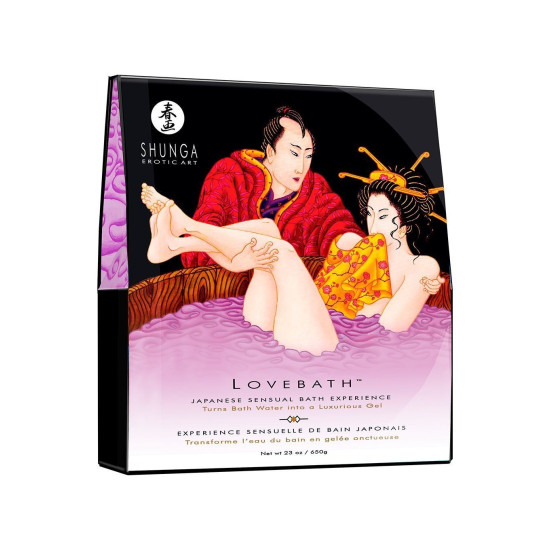 Гель для ванны, делает воду ароматным желе со SPA эффектом Shunga Lovebath Sensual Lotus, 650 g