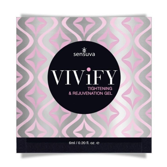 Пробник геля для сужения влагалища (вагины) Sensuva Vivify Tightening & Rejuvenation, 6 ml