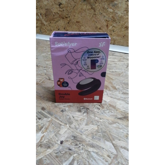 Смарт-вібратор для пар Satisfyer Double Joy Violet (пом'ята упаковка!!!)
