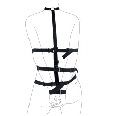 Набір для фіксації Art of Sex BDSM Fixation Black Night Simple набір для фіксації
